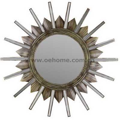 8491 Metal decorative wall mirrors for Hosipitality